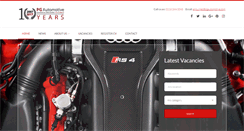 Desktop Screenshot of pgautomotive.com